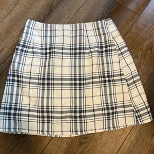 Plaid skirt
